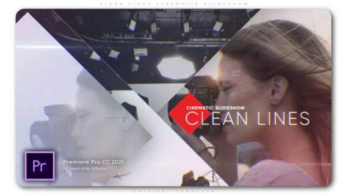 Videohive - Clean Lines Cinematic Slideshow - 33028997