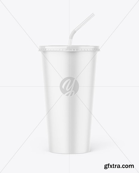 Paper Soda Cup Mockup 85720