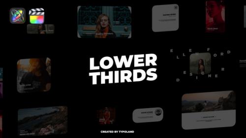Videohive - Cinematic Lower Thirds - 33059911