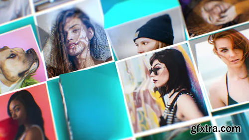 Videohive 3D Mosaic Reveal 27054943
