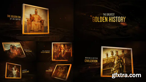 Videohive The Golden History 23719049