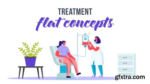 Videohive Treatment - Flat Concept 33099282
