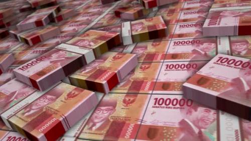 Videohive - Indonesian Rupiah money banknote pack loop - 33062930