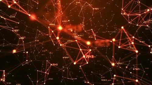 Videohive - Networks Data Background - 33073025
