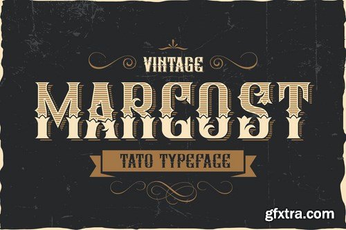 Marcost - Tato Typeface