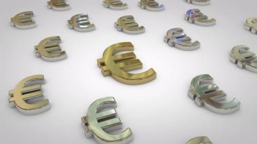 Videohive - Euro Currency Symbols - 23856278