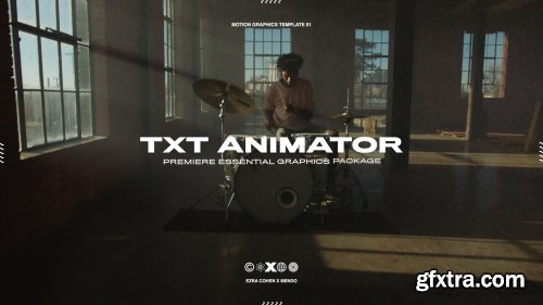 Ezra Cohen – Text Animator for Premiere & FCPX