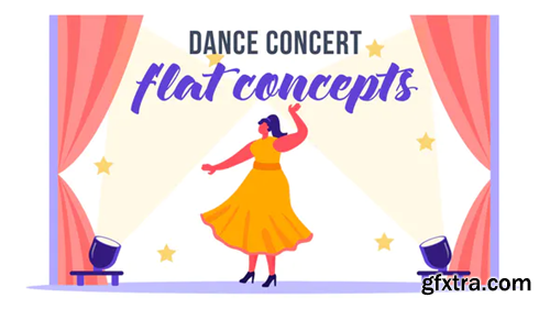 Videohive Dance concert - Flat Concept 33124725