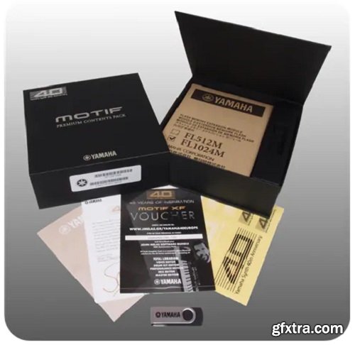 Yamaha MOTIF 40th Premium Contents Pack X3A MP4 PDF