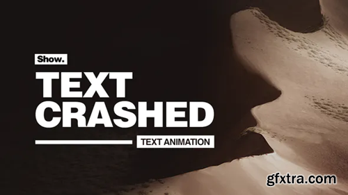 Videohive Text Crashed - Text Animation 28370062