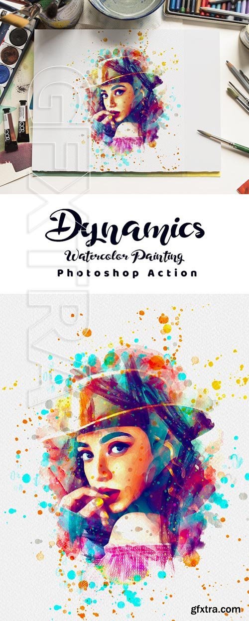 GraphicRiver - Dynamics Watercolor Painting 24992682