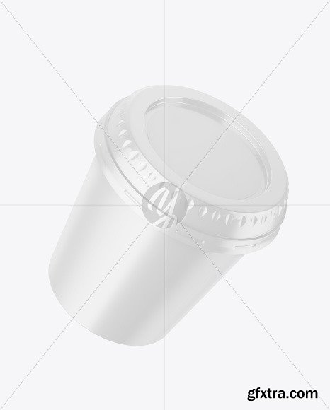Matte Plastic Cup Mockup 86092
