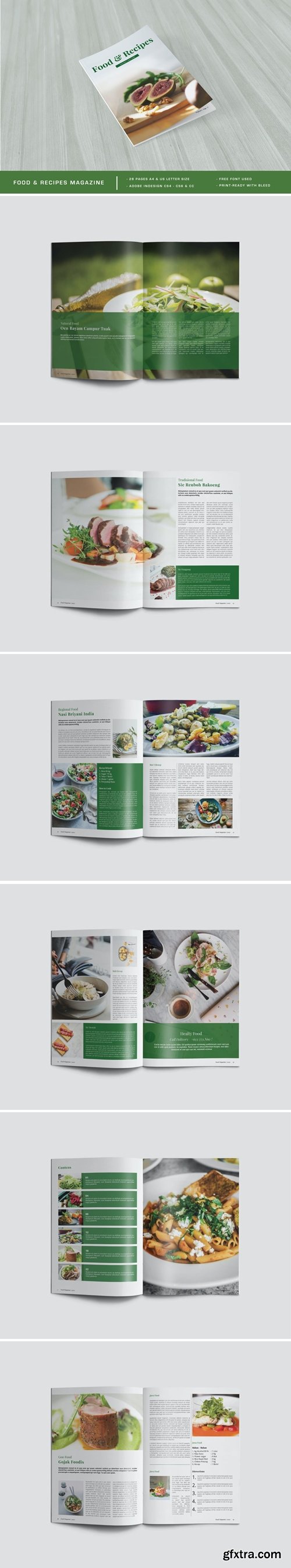 Food & Recipes Magazine