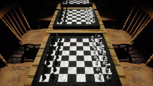 Videohive - Enjoy In Chess Board 03 4K - 33066329