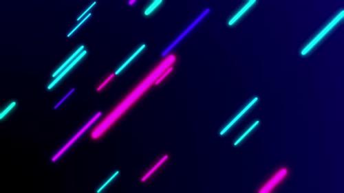 Videohive - Neon Lines Background - 33083718