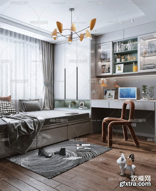 Modern Style Bedroom 363