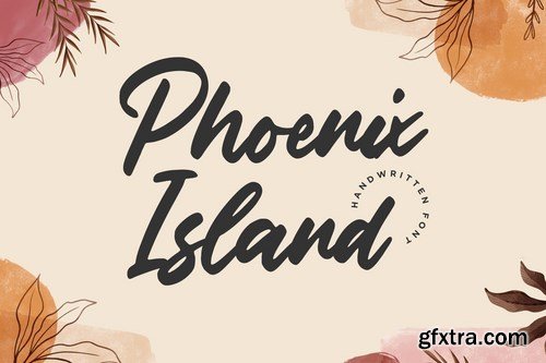 Phoenix Island Script Font