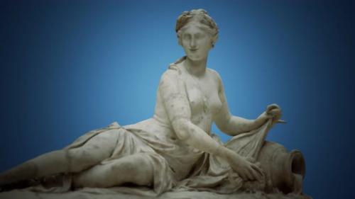 Videohive - Aretheus White Marble Statue - 33152741