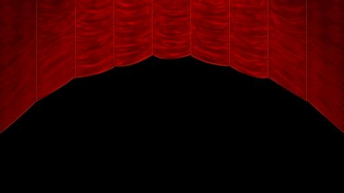 Videohive - Curtain up and down + alpha - 33180206