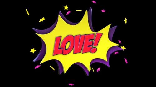 Videohive - Comic Package: CRUSH, LOVE, MATCH, SMACK - 33220322