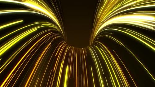Videohive - Light Glow Tunnel - 33222875