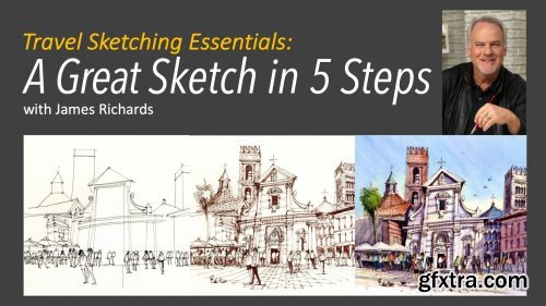 Travel Sketching Essentials: A Great Sketch in 5 Steps