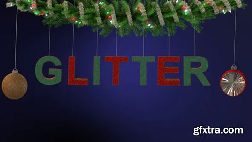 Videohive Glitter Ornament Typeface 22944719