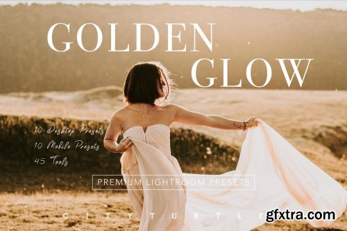 CreativeMarket - Warm GOLDEN GLOW Lightroom Presets 4259781