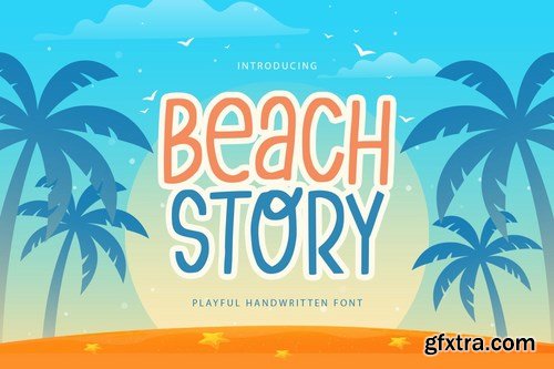 Beach Story - Playful Handwritten Font