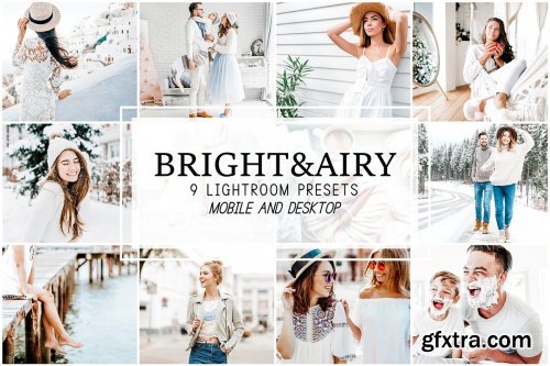 CreativeMarket - Bright and Airy Lightroom Presets 4281729