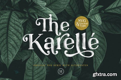 CM - Karelle SVG - An Organic Serif 4368871