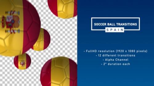 Videohive - Soccer Ball Transitions - Spain - 33226834