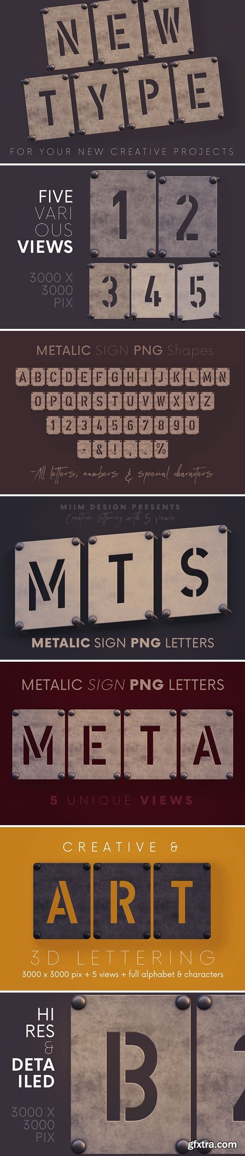 Metalic Sign - 3D Lettering