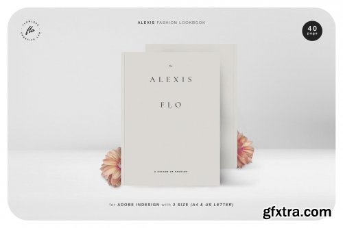 CreativeMarket - ALEXIS Fashion Lookbook 4849084