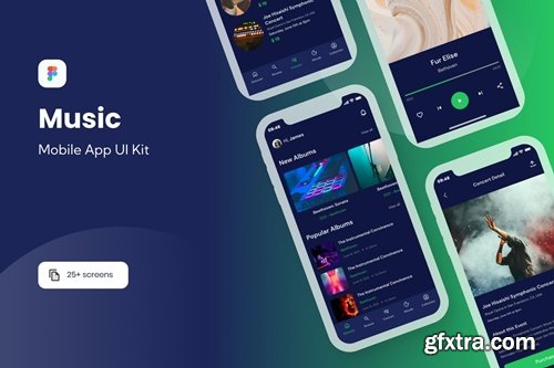 Listen - Music Mobile UI Kit
