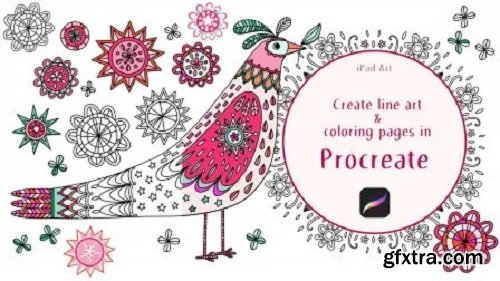 iPad Art: Create Line Art and Coloring Pages in Procreate