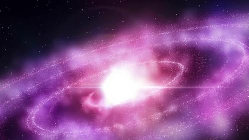 Videohive - Spiral galaxy in deep space - 33219726