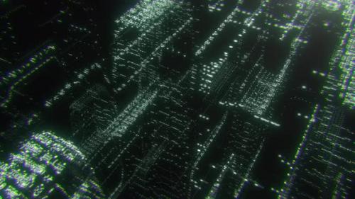 Videohive - Abstract Hologram City - 33249039