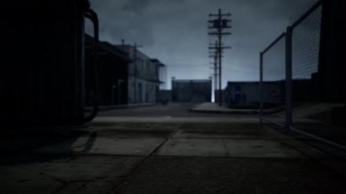 Videohive - Industrial Zone in Dark Cloudy Weather - 33259575