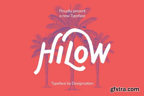 Hilow Display Typeface