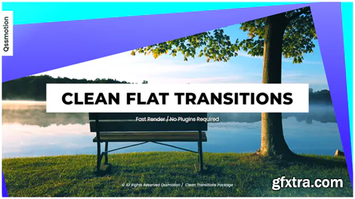 Videohive Clean Flat Transitions 33296185