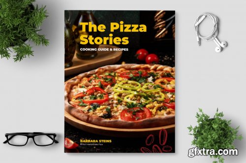 Pizza Cookbook / Recipe Book Template
