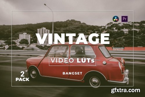 Bangset Vintage Pack 2 Video LUTs