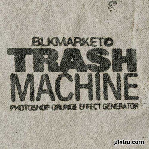 BLKMARKET - Trash Machine (Photoshop Plugin)