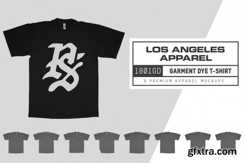 CreativeMarket - Los Angeles Apparel 1801GD T-Shirt 6179898