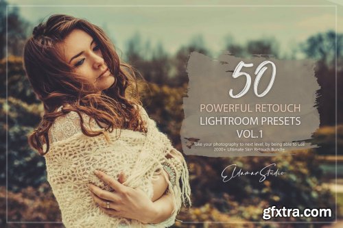 50 Powerful Retouch Lightroom Presets - Vol. 1