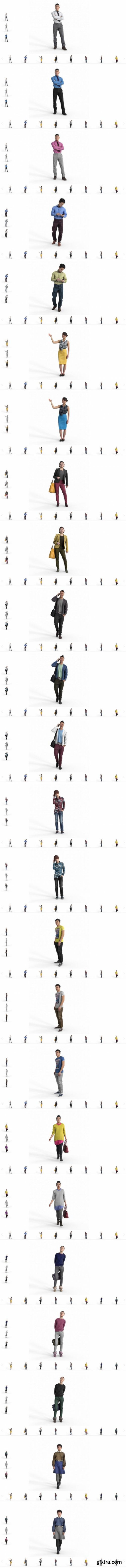 Ready Posed – 3D Scan People