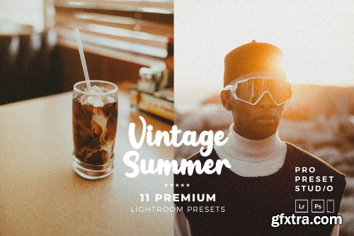 CreativeMarket - Vintage Summers Presets Lightroom 6220404