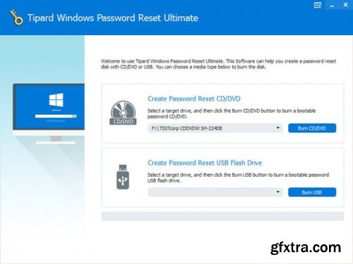 Tipard Windows Password Reset Ultimate 1.0.12