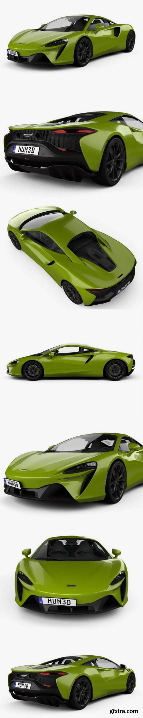 McLaren Artura 2021 3D Model